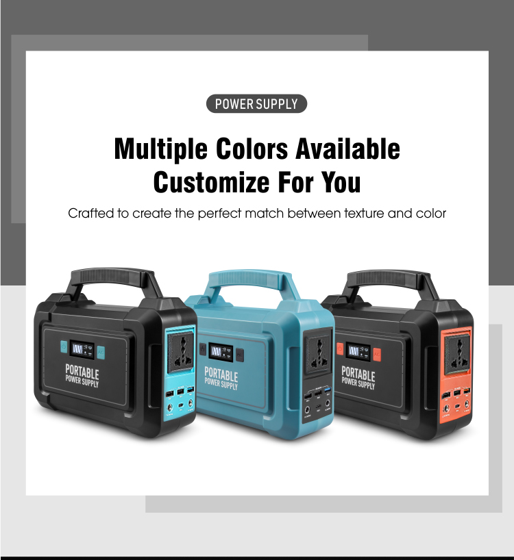 110V 220V 148wh Backup Battery Power Station Portable Outdoor Power Generator