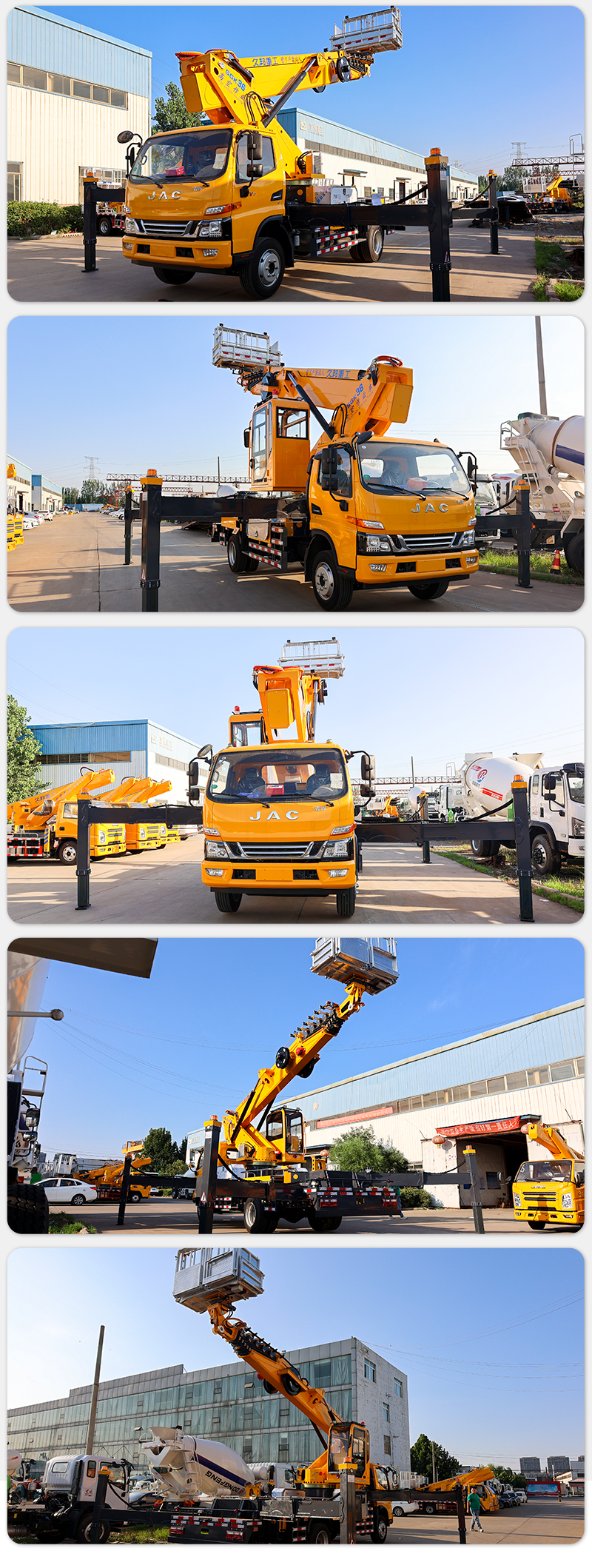 Hot Selling telescopic boom Lift 36m Aerial Working Platform Truck
