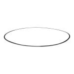 45cm Lacrosse Training Equipment Portable Lacrosse Crease With Weights