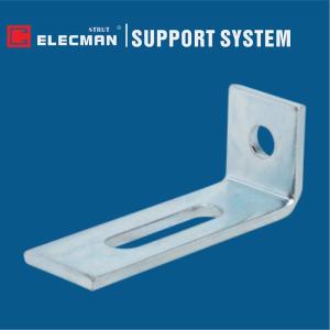 Quality Long Slotted Adjustment Strut Angle Fittings Bracket Galvanized Steel wholesale