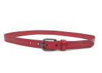 Customized Pin Buckle Women's Fashion Full Grian Leather Belts