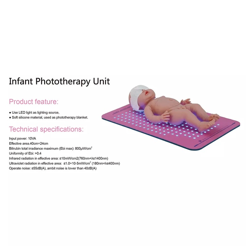 Hospital Neonate infant Phototherapy Equipment Unit LED Phototherapy For Infant