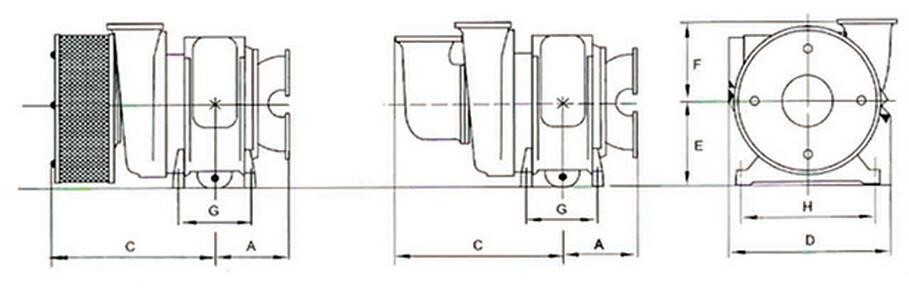 ABB Marine Turbocharger Parts Turbocharger Air Filter VTC Series 1 Year Warranty