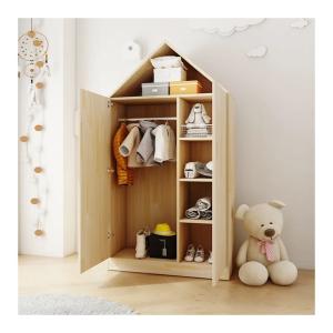 Quality Modern Style MDF Wooden Kid Fixable Design Bedroom Wardrobe with Smart Storage Closet wholesale