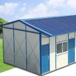 Traditional Prefabricated Steel House Iron Sheet Workshop Warehouse Designs