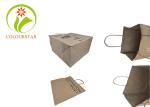 Custom Printed Your Own Logo White Brown Kraft Gift Craft Shopping Paper Bag