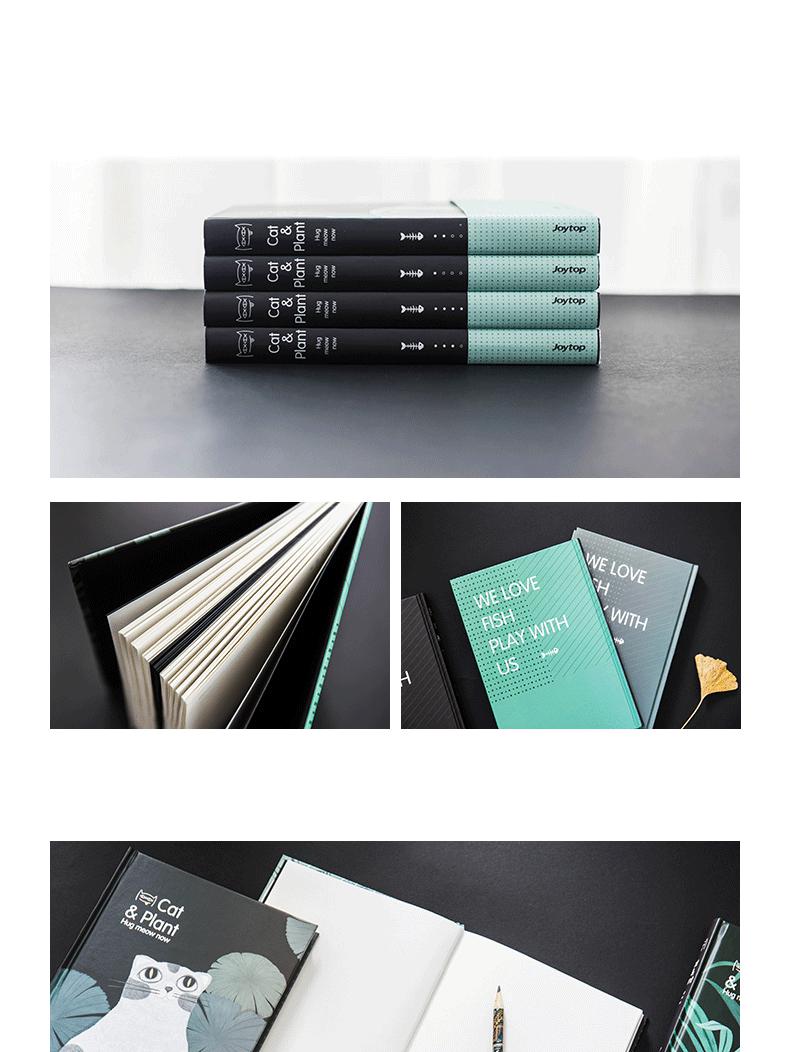Personalized Custom A5 PU Leather Cover Dotted Notebook with Elastic Band and Dot Grid