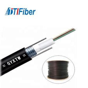 Quality GYXTW outdoor black Fiber Optic Cable 8 core Optical fiber patch Cable wholesale
