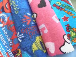 Quality Environmental Cotton Flannel Cloth Waterproof Animal Print Flannel Fabric wholesale