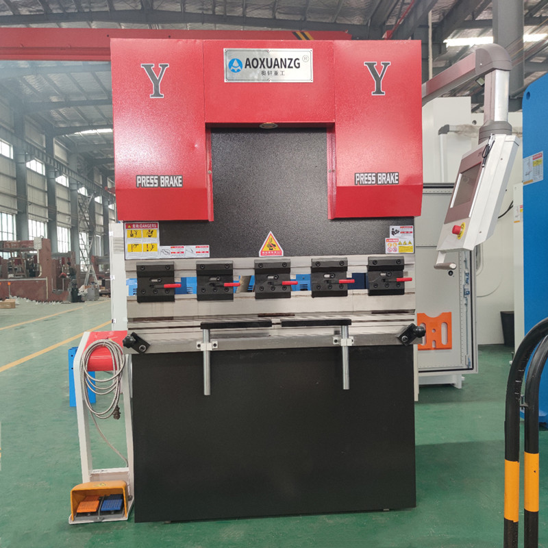 4012 Mini Hydraulic Press Brake Plate Bender Folding With TP10S Controller