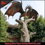 Theme Park Custom Fiberglass Products Sunproof Animal Life Size Statues