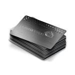Stainless Steel RFID Metal Card Metal Visit Card Waterproof 13.56MHz/125Khz