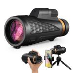 Monocular Telescope 12X50 Waterproof Telescope, High Definition Prism, Adults