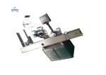 Cylindrical Automatic Label Sticking Machine For Pharmaceutics / Cosmetics