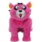 Enjoy high quality plush feast.plush electrical animal toy car