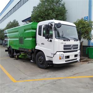 Quality Diesel Powered Commercial Sweeper Truck For Urban Air Improvement wholesale