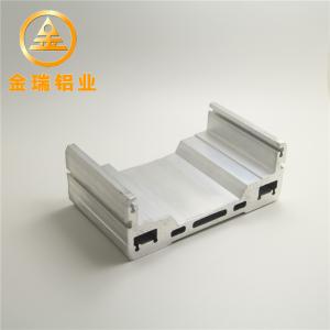 Quality Silver Extruded Aluminum Profiles , Anodization Aluminum Guide Rail wholesale