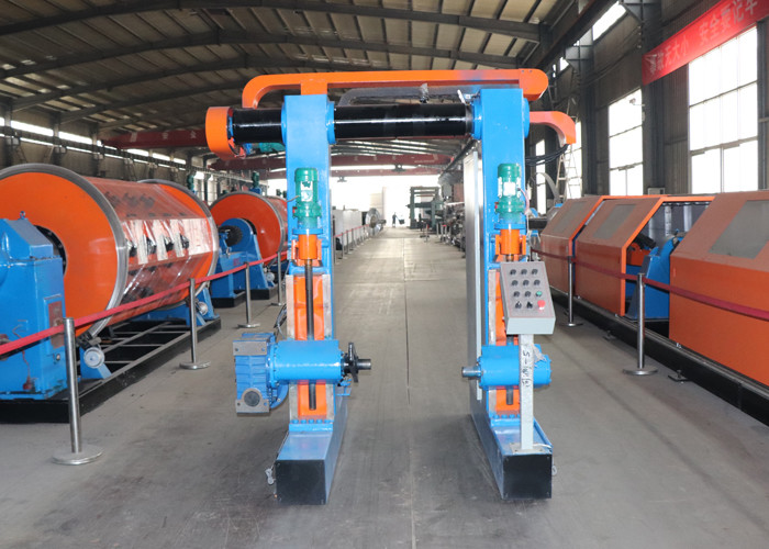 High Precision Cable Machine Parts 1600 Bobbin Size With Steel Material