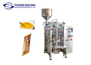Quality OEM Mineral Water Pouch Automatic Liquid Packing Machine 45deg 1410mm wholesale
