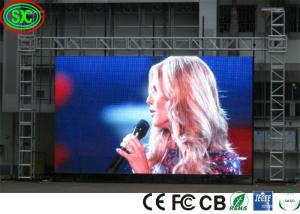 Quality FCC IECEE 6000cd 40000dots/sqm 1R1G1B Stage Led Screens full color led display wholesale