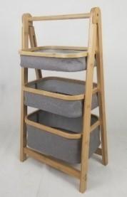 Quality BSCI Knock Down 3 Tier Laundry Basket With Drawers wholesale