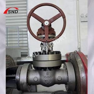 Quality API600 150LB - 1500LB Industrial Water WCB Carbon Steel Flange Manual Valves wholesale