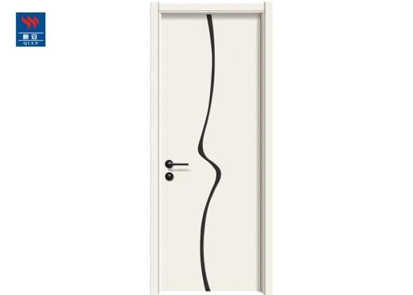 Waterproof Eco-Friendly Wood Plastic Panel Modern Bathroom Design Interior WPC