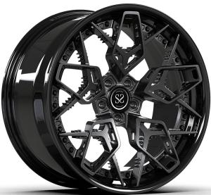 Quality 2 Piece Forged Wheels 19&quot; 20&quot; 21&quot; 22&quot; 23&quot; 5x112 For Benz BWM Audi wholesale