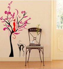 Reusable Tree Wall Flower Stickers HB-015 / Decal Wall Stickers