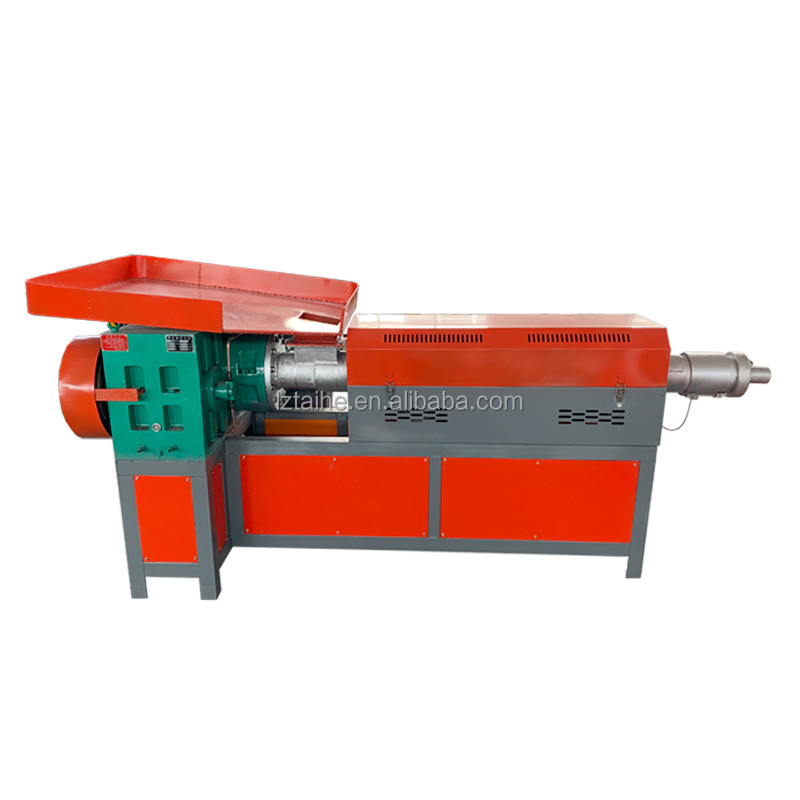 Motor Driven Waste HDPE Plastic Recycling Pelletizing Machine Granules PP PE