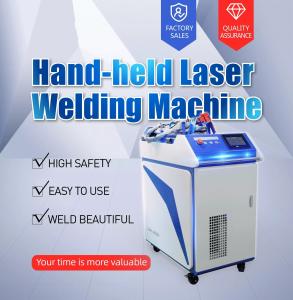 Quality 500W 1080NM Handheld Laser Welding Machine CW Water Cooling wholesale