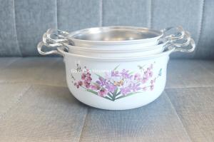 Quality Cookware set kitchen pots high quality 3pcs stianless steel cooking soup China hot-selling soup casserole stew pot wholesale
