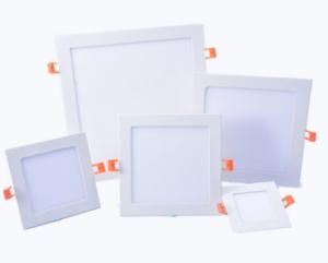 Quality Slim 3W 9W 12W 18W round and Square Led Panel Light For Large-Scale Lighting Such As Offices wholesale
