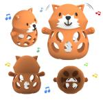 Animal Fox And Bear Medical Grade Relief for Babies 0-6 Months Soothes Teething