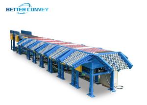 Quality Parcel Pivot Sortation Wheel Sorter Conveyor Systems wholesale