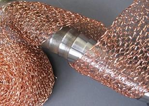 Cheap 0.1mm * 0.4mm Flat Copper Wire Mesh 5 Inch Width Roll 100 Feet Length for sale