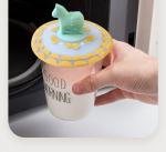 Customized Silicone Cup Cover Customized Cartoon Cup Cover Soft Rubber 3D Doll