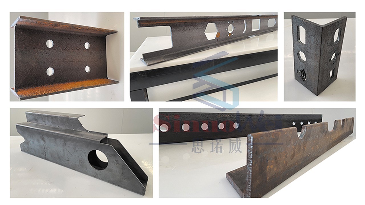 9000mm Laser Cutting Machine Pipe Laser Cutting With ± 0.1mm Accuracy