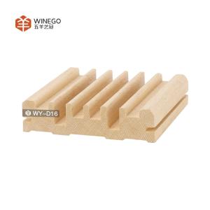 Quality Solid Wood QRD Acoustic Diffuser Panels PU Painting Finish Natural Wood Color wholesale