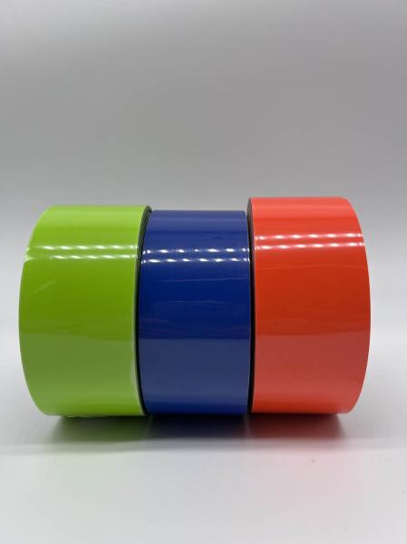 Colored Heat Transfer Reflective Tape For Safety Gear Clothing Signage And