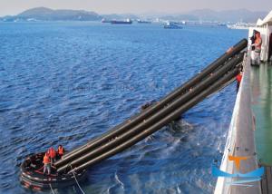 Quality 1280 - 1900KG Weight Inclined Marine Evacuation System Double Chutes wholesale