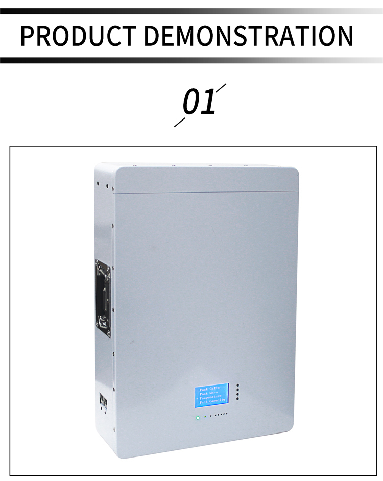 Wall Mount 48V 120AH Lithium Battery Home Solar PV Energy Storage Battery