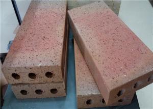 Quality Turned Color Clay Baking Brick For Outside Road Thickness 30/40/50/60mm wholesale