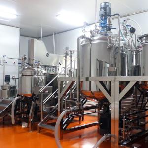 Quality SS316/304 High Shear Mixing Equipment With PLC Touch Screen Control Panel wholesale