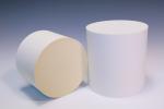 Oval Honeycomb Ceramic Carrier White For Exhaust Gas Purification