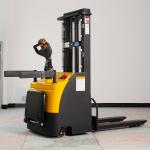 Wheeled Width 550mm 3000mm Fully Electric Lift Pallet Stacker