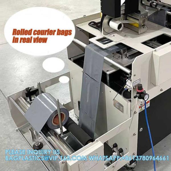 Courier Bags For Shipping Automatic Courier Packing Bag Single Side Pre-Opening
