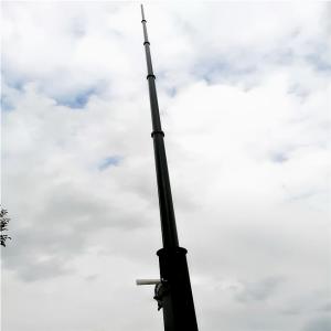 Quality Sectional Lightweight 15M Tv Antenna Telescopic Mast wholesale