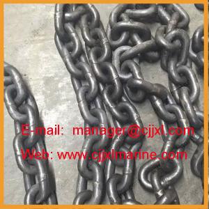 Quality Surface Black Paint Marine Mooring Chain wholesale