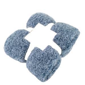Custom Soft Skin Friendly Knit Printed 100% Recycled Polyester Jacquard Sherpa